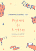 『パジャマでバースデー〜中﨑絵梨奈バースデーイベント〜』