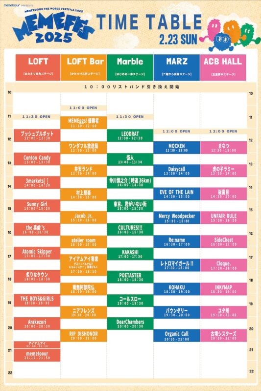 MEMETOOUR THE WORLD FESTIVAL 2025