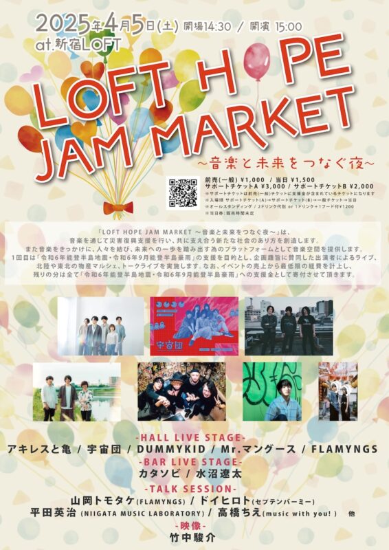 LOFT HOPE JAM MARKET