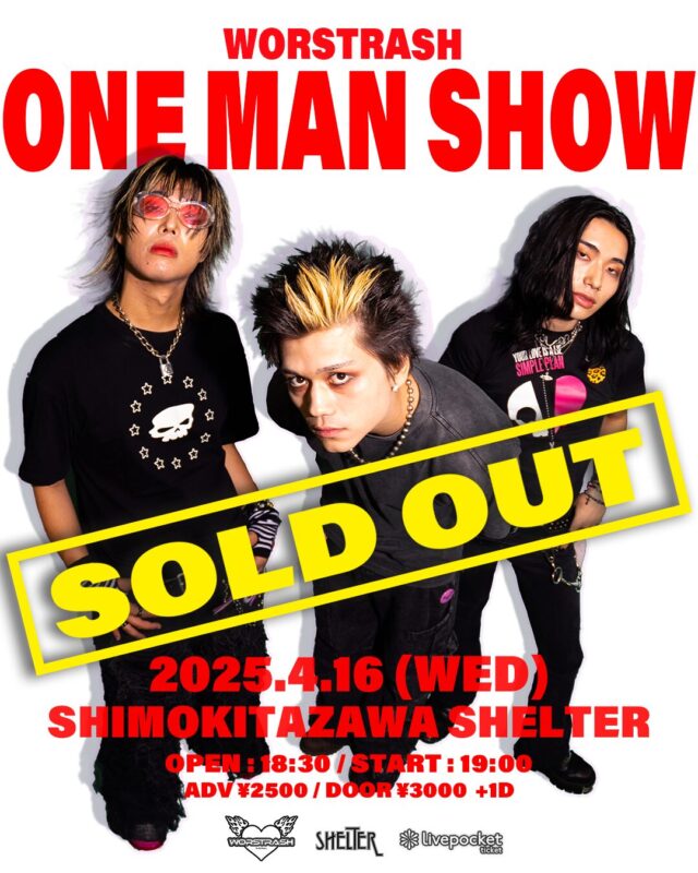 WORSTRASH ONE MAN SHOW