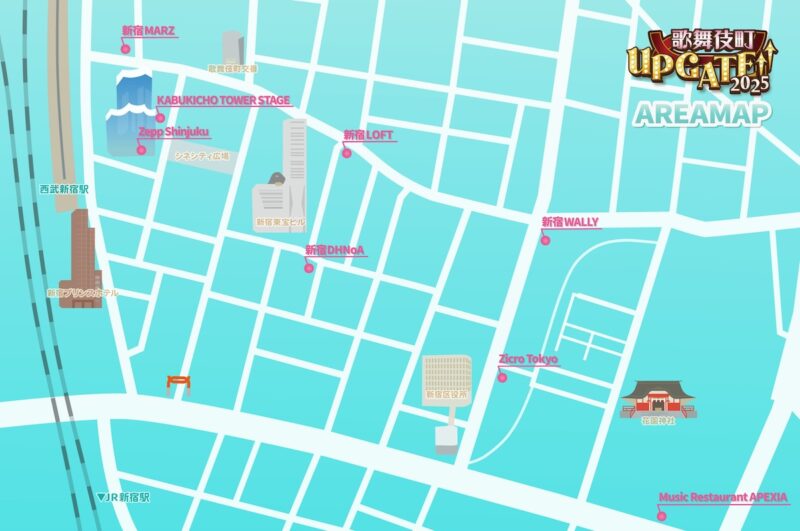 歌舞伎町UP GATE↑↑2025