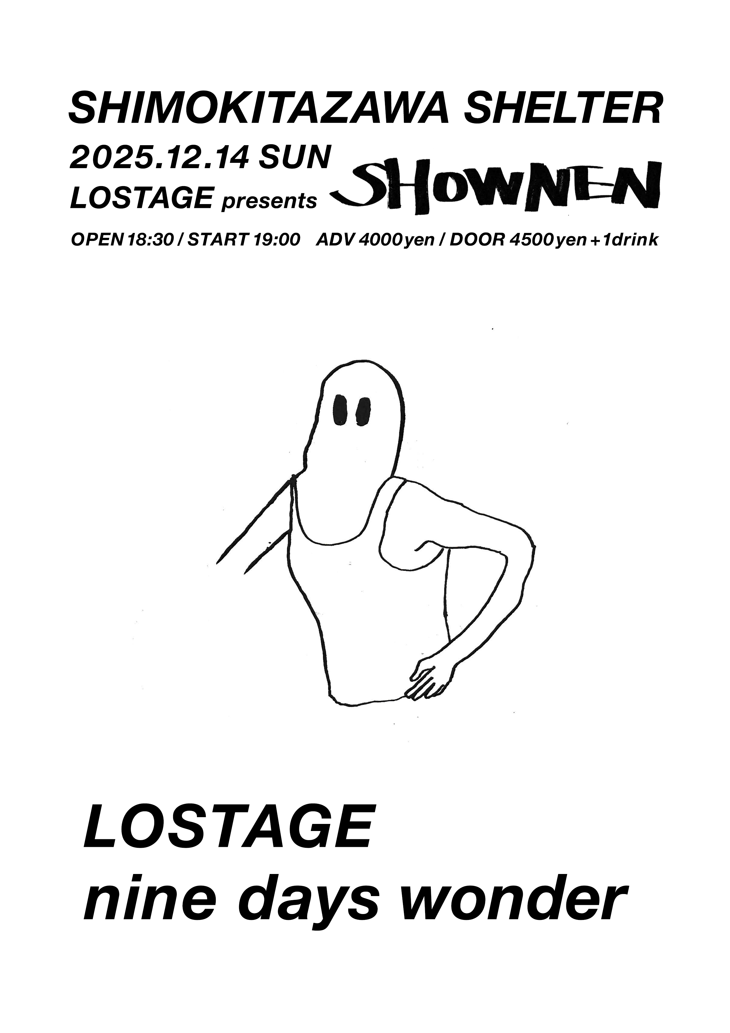 LOSTAGE presents SHOWNEN