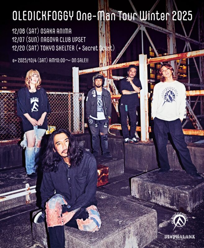 「OLEDICKFOGGY One-Man Tour Winter 2025」