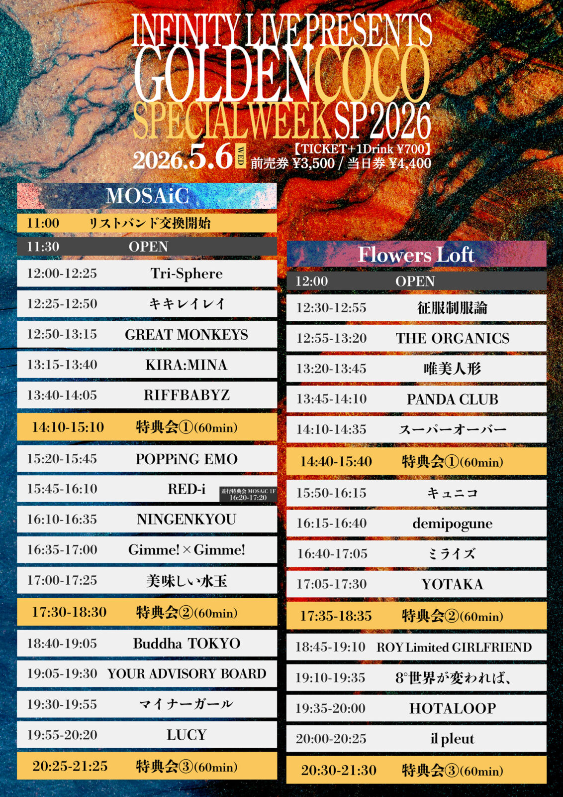 『GORDENCOCO SPECIALWEEK SP 2026』