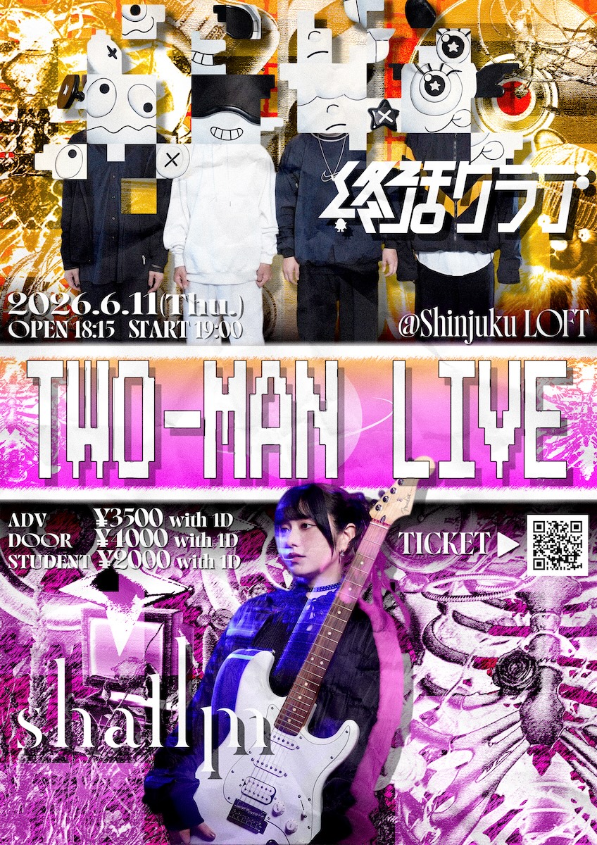 終活クラブ×shallm ツーマンライブ