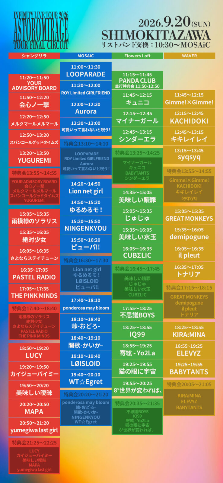 『ASTROMIRAGE – TOUR FINAL CIRCUIT -』