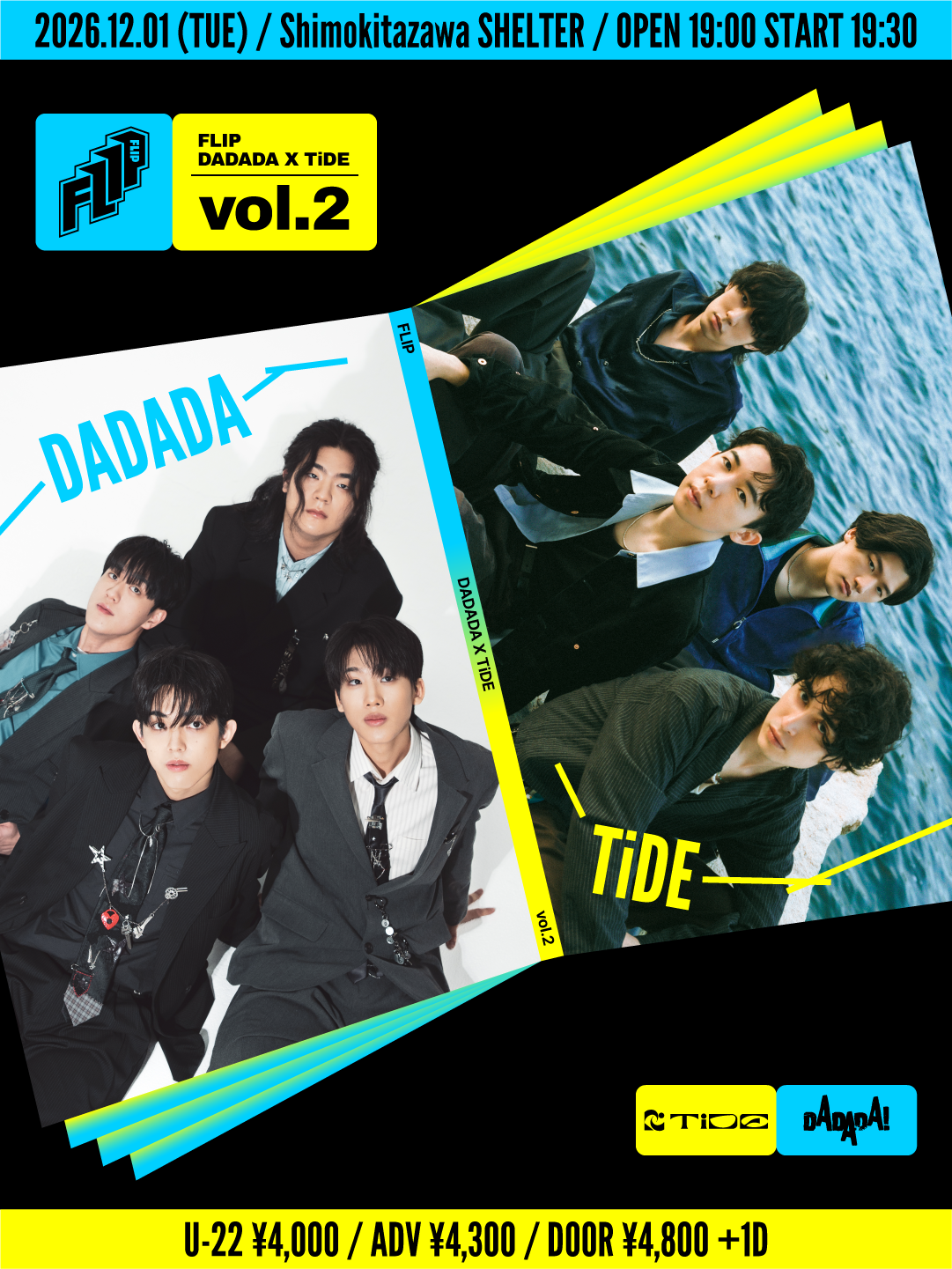 FLIP vol.2 DADADA x TiDE